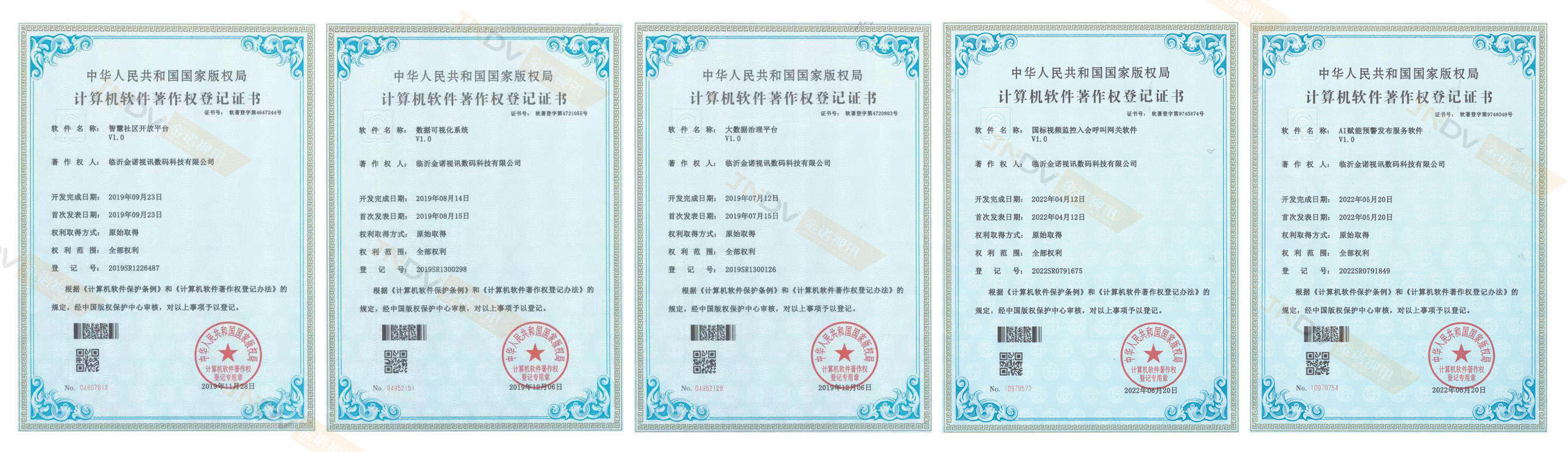 2019至2022软著
